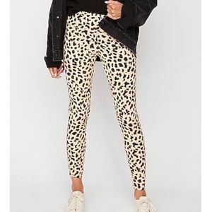 Express One Eleven Supersoft Animal Print Legging